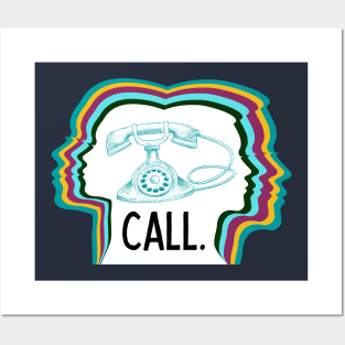 Call. Don't Text. Posters and Art